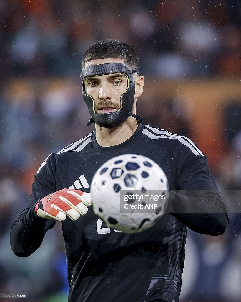 ROTTERDAM Algeria Goalkeeper Luca Zidane During The Friendly News rotterdam-algeria-goalkeeper-luca-zidane-during-the-friendly-news