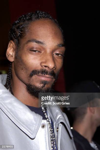 'Snoop Dogg' arriving at the New York City Movie Premiere of 'Bamboozled' a new Spike Lee film.
