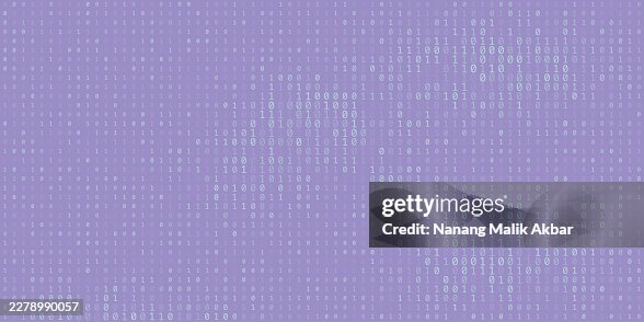 Binary Code Pattern Background Binary Code Pattern Background