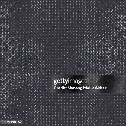 Binary Code Pattern Background Binary Code Pattern Background