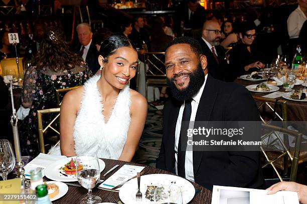Yara Shahidi and Anthony Anderson attemd the 86th annual Peabody Awards at Beverly Wilshire, A Four Seasons Hotel on May 31, 2026 in Beverly Hills,...