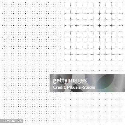 Collection of Minimalist Graph Paper Backgrounds with Dot Matrix, Marker Dots and Cross Grid Layouts Collection of Minimalist Graph Paper Backgrounds with Dot Matrix, Marker Dots and Cross Grid Layouts