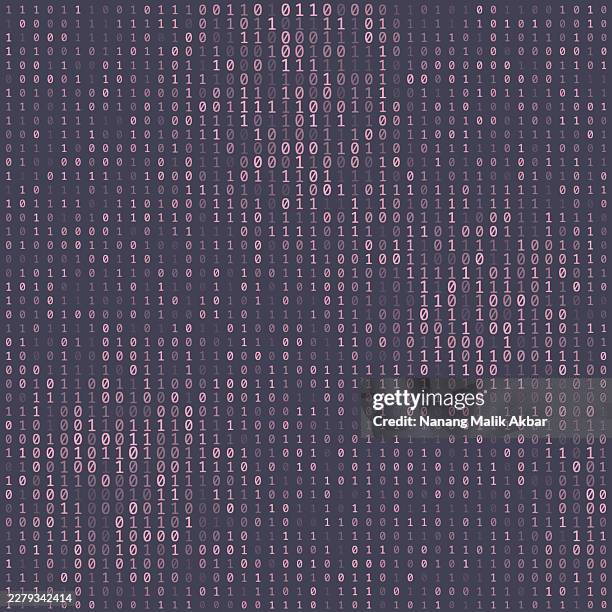 binary code pattern background - virtual hackathon stock illustrations