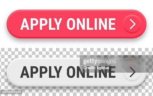 Apply Online - 3D click web buttons on blank background Apply Online - 3D click web buttons on blank background