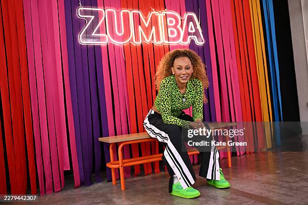 Mel B joins a Zumba Class during SXSW London at Zumba House on June 02, 2026 in London, England.