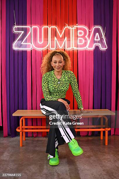 Mel B joins a Zumba Class during SXSW London at Zumba House on June 02, 2026 in London, England.