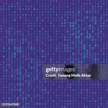 Binary Code Pattern Background Binary Code Pattern Background
