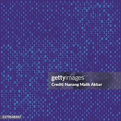 Binary Code Pattern Background Binary Code Pattern Background