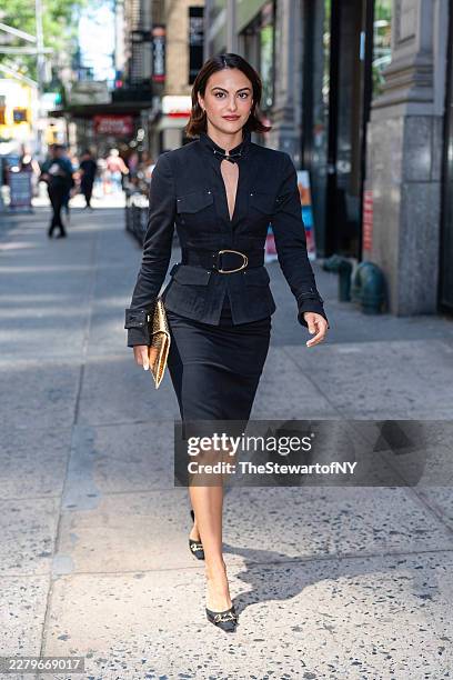 Camila Mendes is seen in Chelsea on June 03, 2026 in New York City.