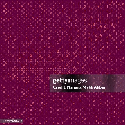 Binary Code Pattern Background Binary Code Pattern Background