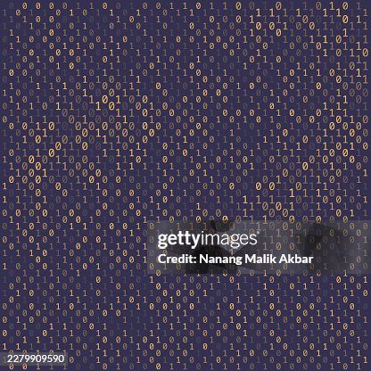 Binary Code Pattern Background Binary Code Pattern Background