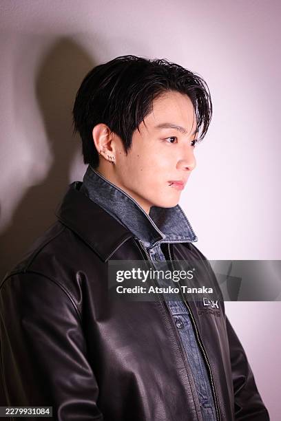 Jung Kook attends the celebration of the Jung Kook and Calvin Klein partnership at the Harajuku Flagship store on June 04, 2026 in Tokyo, Japan.
