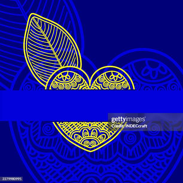 heart shape love design - filigree pattern stock illustrations