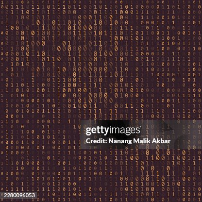 Binary Code Pattern Background Binary Code Pattern Background