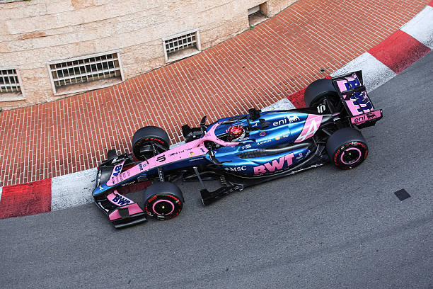 Pierre Gasly of the Alpine F1 Team during the Formula 1 Louis Vuitton Monaco Grand Prix at the Monaco circuit in Monte Carlo, Monaco, from June 4 to...
