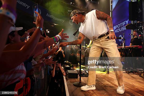Kane Brown performs onstage at Spotify House at CMA Fest 2026 - Day 3 at Ole Red on June 06, 2026 in Nashville, Tennessee.