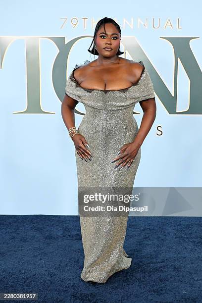 Danielle Brooks attends the 79th Annual Tony Awards at Radio City Music Hall on June 07, 2026 in New York City.