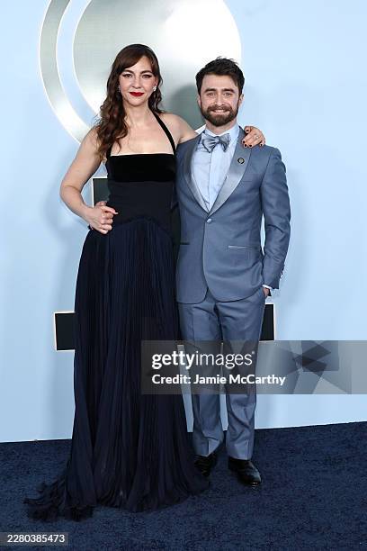 Erin Darke and Daniel Radcliffe attend the 79th Annual Tony Awards at Radio City Music Hall on June 07, 2026 in New York City.