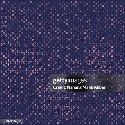 Binary Code Pattern Background Binary Code Pattern Background