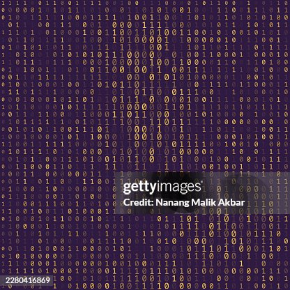 Binary Code Pattern Background Binary Code Pattern Background