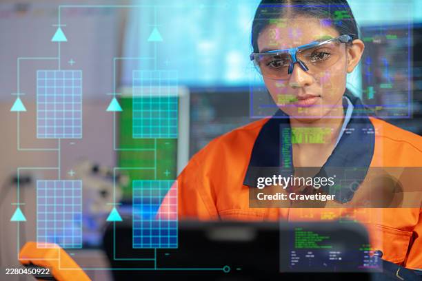 semiconductor chip digitization process. - simulation training stock pictures, royalty-free photos & images