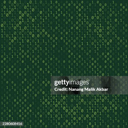 Binary Code Pattern Background Binary Code Pattern Background