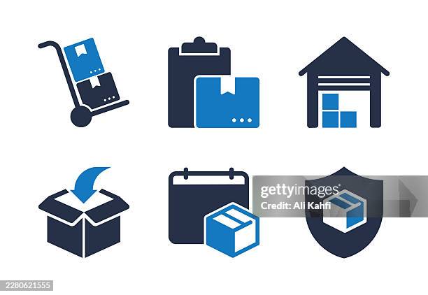 warehouse glyph solid icon. solid icon that can be applied anywhere, simple, pixel perfect and modern style. - warehouse loading dock stock illustrations