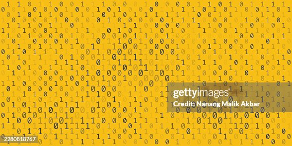 Binary Code Pattern Background Binary Code Pattern Background