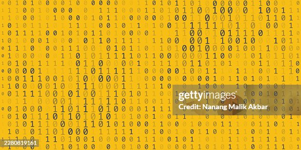 Binary Code Pattern Background Binary Code Pattern Background