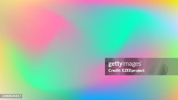 abstract vibrant background with soft gradient. clean abstract background wallpaper layout for product display banner. smooth elegant blue gradient backdrop presentation background. minimalist futuristic digital background with color gradient - rainbow gradient mesh stock illustrations
