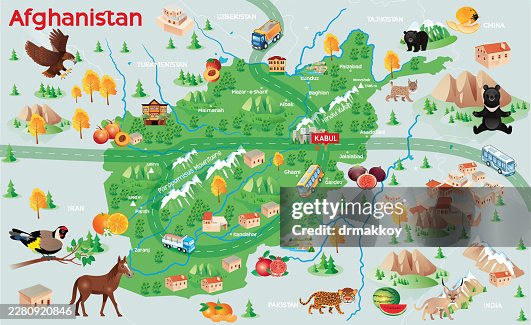 Afghanistan Map Vector Afghanistan Map Vector