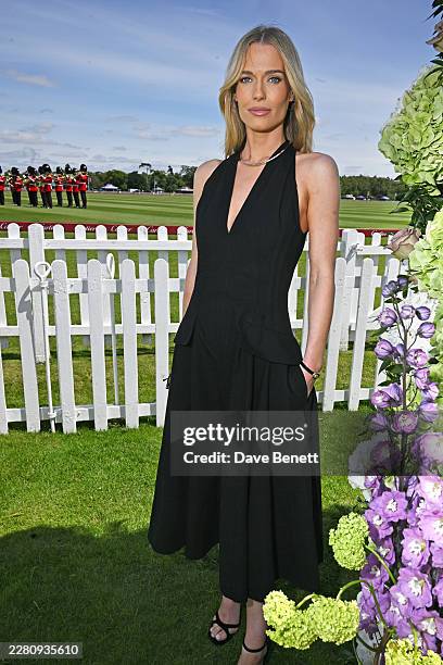 Lady Eliza Spencer attends the Cartier Queens Cup Polo 2026 at Guards Polo Club on June 14, 2026 in Egham, England.