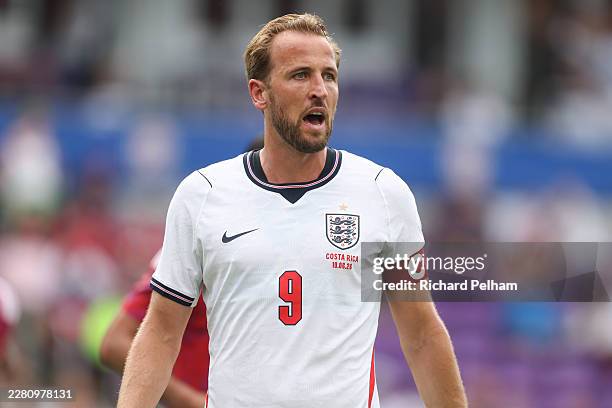 Harry Kane England at Inter&Co Stadium on June 10, 2026 in Orlando, Florida.