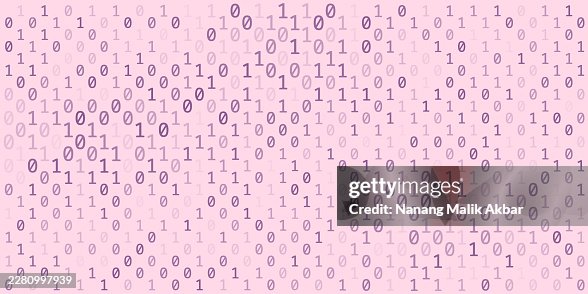 Binary Code Pattern Background Binary Code Pattern Background