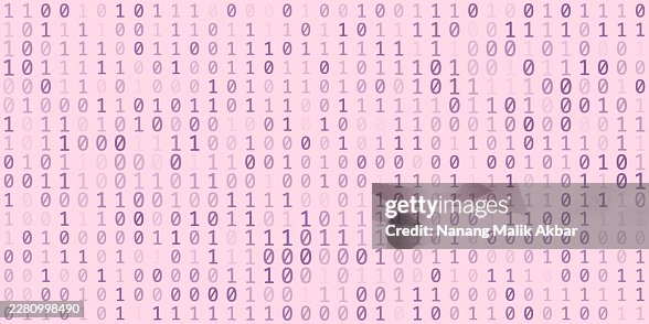 Binary Code Pattern Background Binary Code Pattern Background