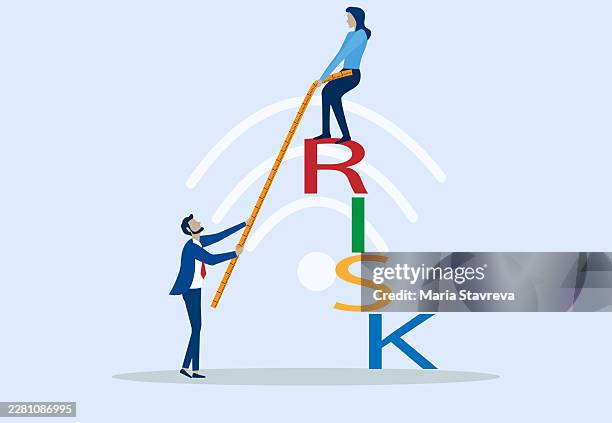 financial concept meaning inherent risk audit - security risk analysis stock illustrations
