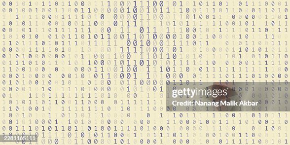 Binary Code Pattern Background Binary Code Pattern Background