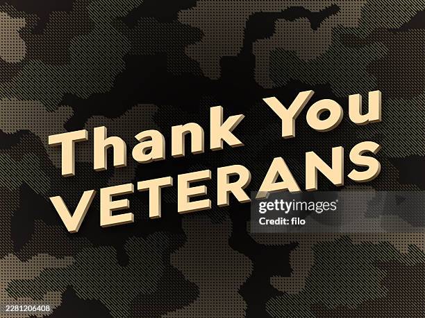 thank you veterans day camouflage background - digital camouflage pattern vector stock illustrations