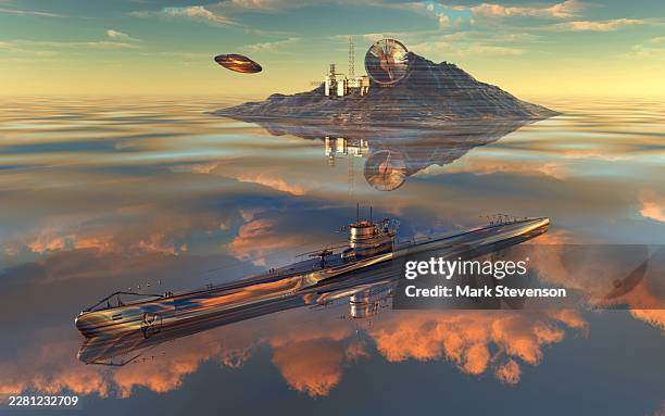top secret, base 211, conspiracy - reality concept stock illustrations