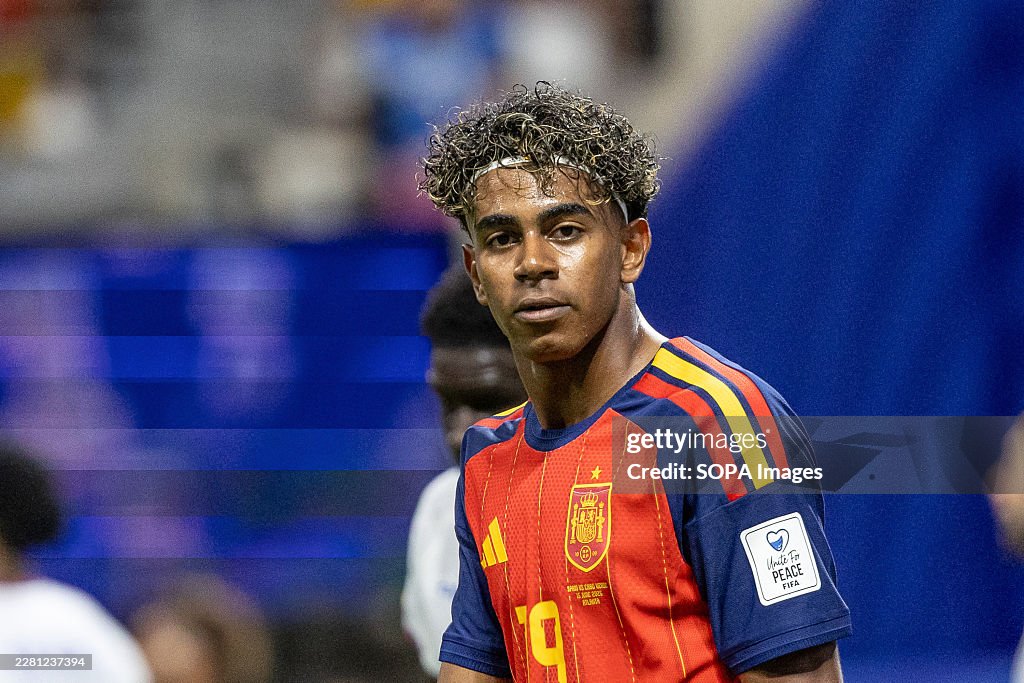 Lamine Yamal Of Spain Seen During The FIFA World Cup 2026 Football lamine-yamal-of-spain-seen-during-the-fifa-world-cup-2026-football
