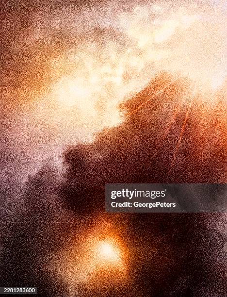 softness, mezzotint cloudscape watercolor background - watercolor on paper stock illustrations