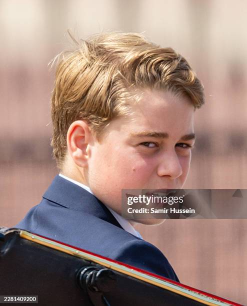 Prince George of Wales during Trooping The Colour 2026 on June 13, 2026 in London, England.