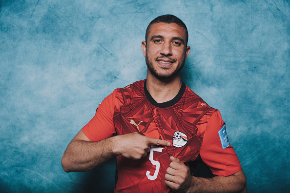 Ramy Rabiha Ramy Rabia of Egypt poses for a portrait during the official FIFA ...