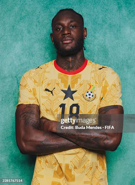 Opoku Jerome Opoku of Ghana poses for a portrait during the official FIFA ...