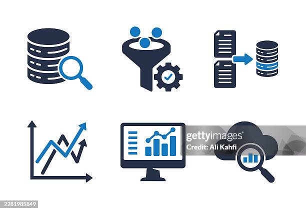 database glyph solid icon. solid icon that can be applied anywhere, simple, pixel perfect and modern style. - saas stock illustrations