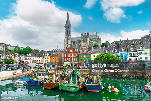 john f kennedy pier, cobh - cobh stock pictures, royalty-free photos & images
