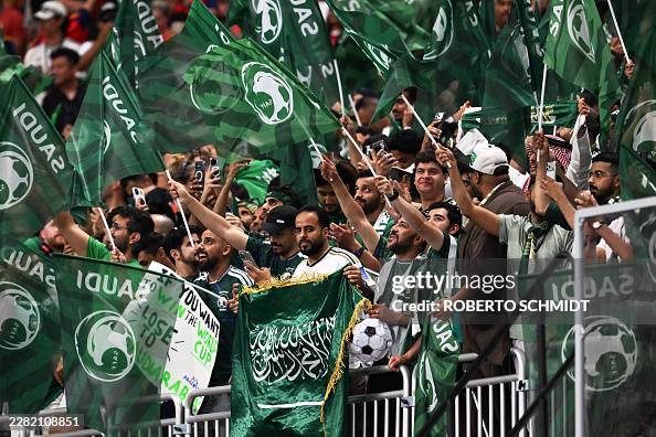 Saudi Arabia Supporters Wave Flags During The 2026 World Cup Group H saudi-arabia-supporters-wave-flags-during-the-2026-world-cup-group-h