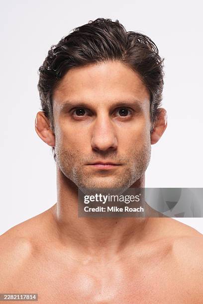 Allan Nascimento poses for a portrait during a UFC photo session on June 17, 2026 in Las Vegas, Nevada.