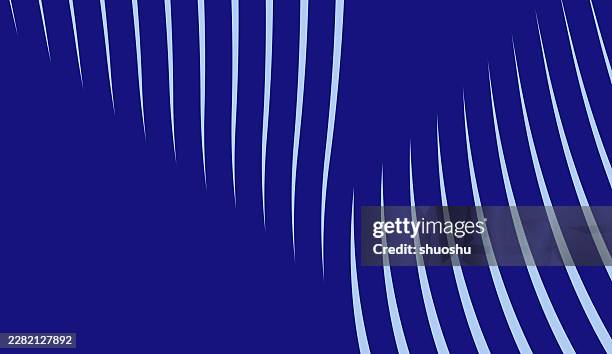 blue twisted curve motion stripe design graphic abstract background - motion graphic stock illustrations