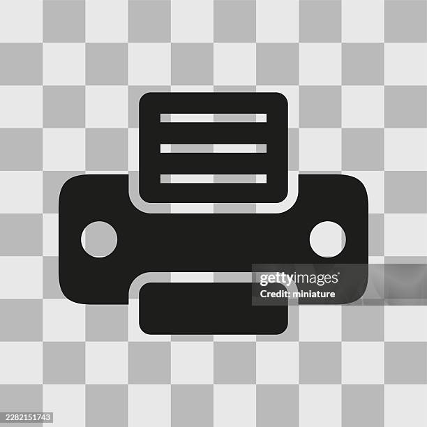 printer icon - copy machine stock illustrations